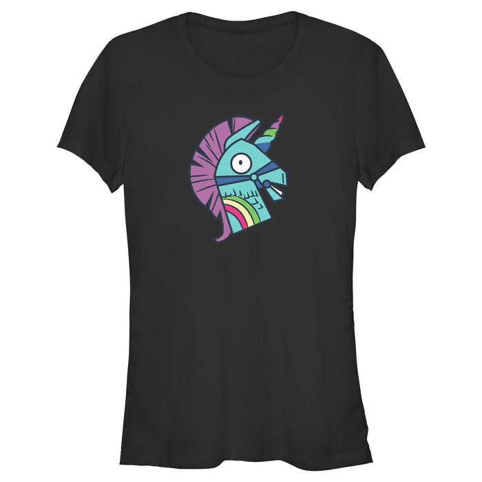 fifth sun Junior's Fortnite Rainbow Smash Large T-Shirt
