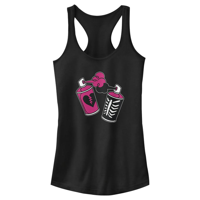 Fifth Sun Junior's Fortnite Spray Can Graffiti Racerback Tank Top