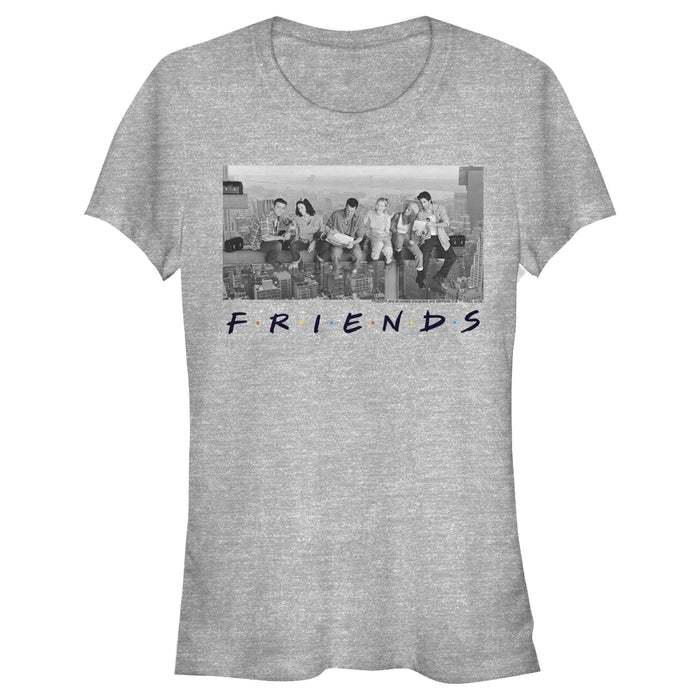 fifth sun Junior's Friends Besties Skyscraper Photo T-Shirt