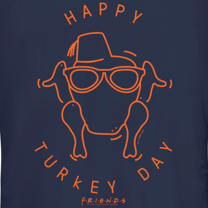 Fifth Sun Junior's Friends Happy Turkey Day Icon T-Shirt