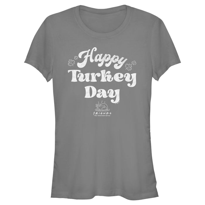 fifth sun Junior's Friends Happy Turkey Day T-Shirt