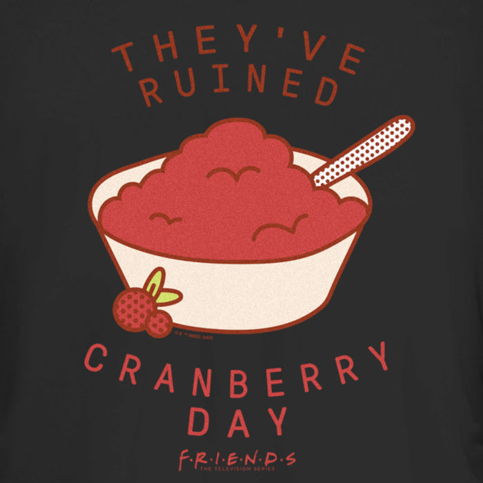 Fifth Sun Junior's Friends They've Ruined Cranberry Day T-Shirt