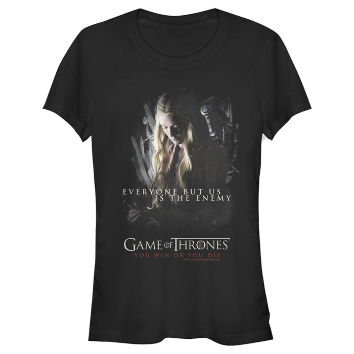 fifth sun Junior's Game of Thrones Cersei Enemy T-Shirt