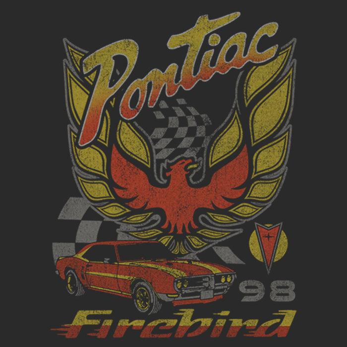 Fifth Sun Junior's General Motors Distressed Retro Pontiac Firebird Logo Sweatshirt