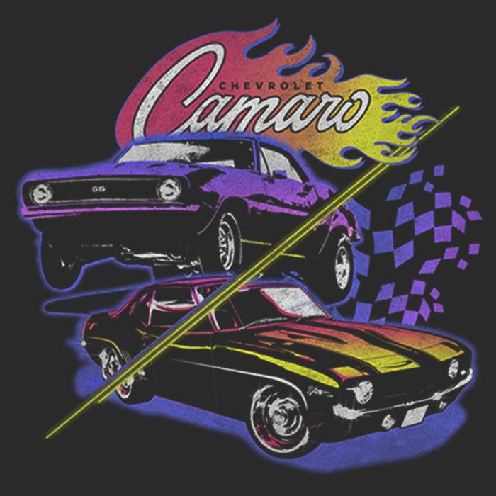 Fifth Sun Junior's General Motors Purple And Black Chevy Camaro Sweatshirt
