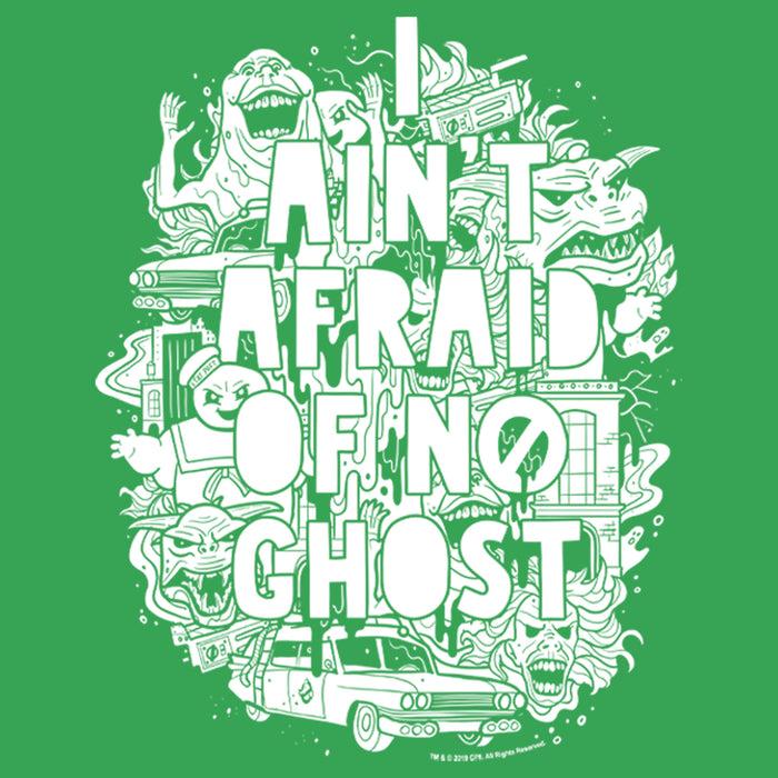 Fifth Sun Junior's Ghostbusters Ain't Afraid Ghost Collage T-Shirt
