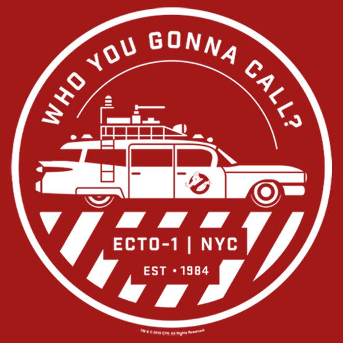 Fifth Sun Junior's Ghostbusters Ecto-1 Wagon Logo T-Shirt
