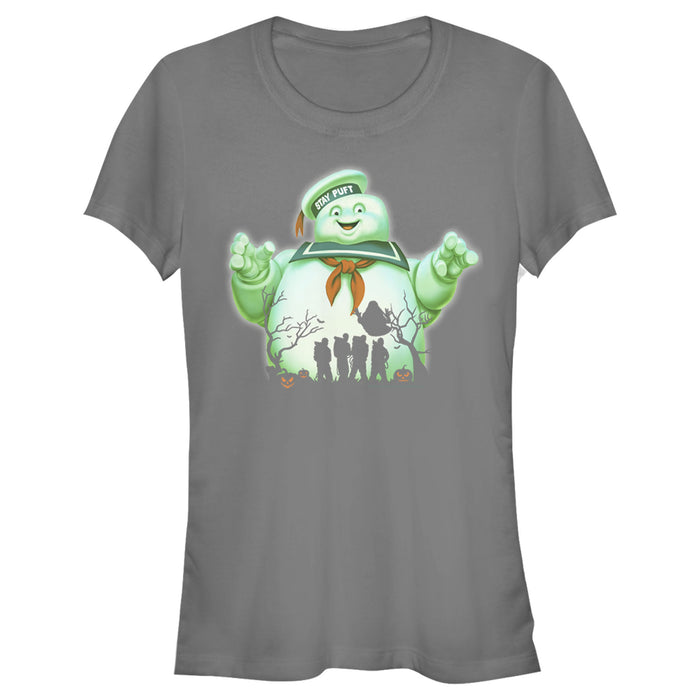 Fifth Sun Junior's Ghostbusters Halloween Stay Puft Marshmallow Man T-Shirt