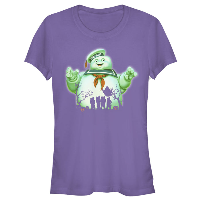 Fifth Sun Junior's Ghostbusters Halloween Stay Puft Marshmallow Man T-Shirt