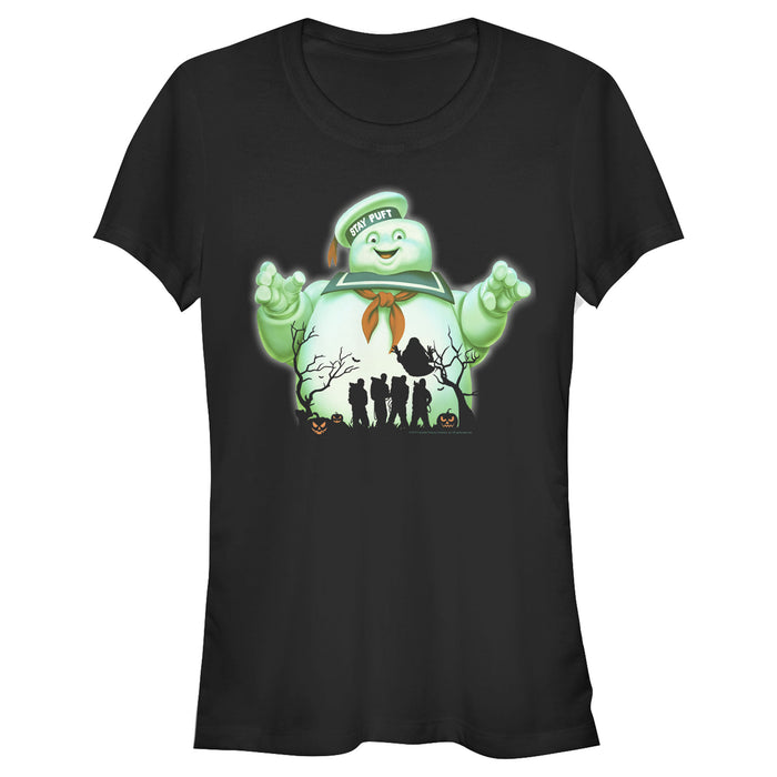 fifth sun Junior's Ghostbusters Halloween Stay Puft Marshmallow Man T-Shirt