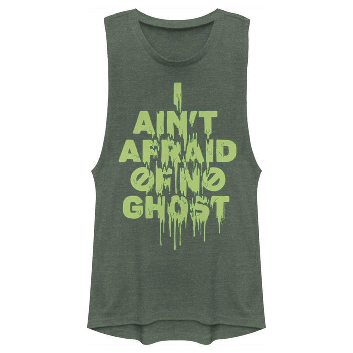 fifth sun Junior's Ghostbusters I Ain't Afraid of No Ghost Streak Festival Muscle Tee