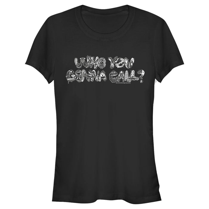Fifth Sun Junior's Ghostbusters Who You Gonna Call Collage T-Shirt
