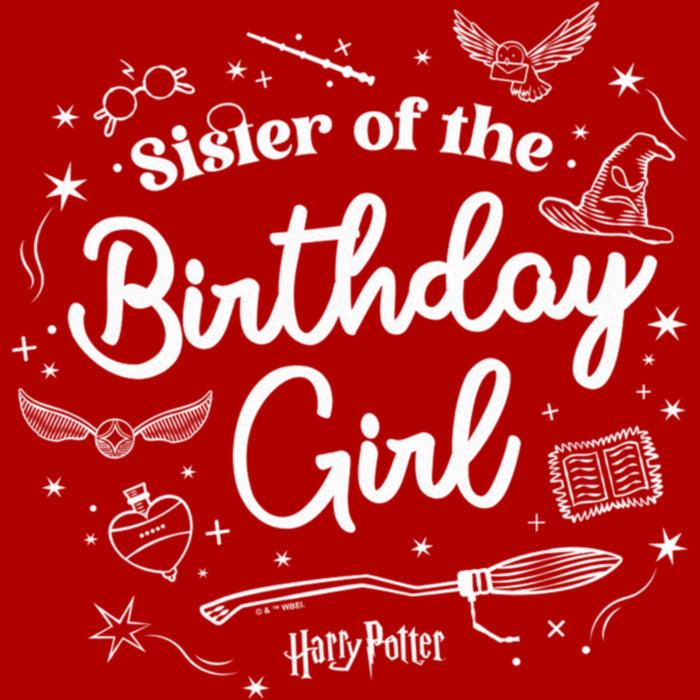 Fifth Sun Junior's Harry Potter Birthday Girl Sister T-Shirt