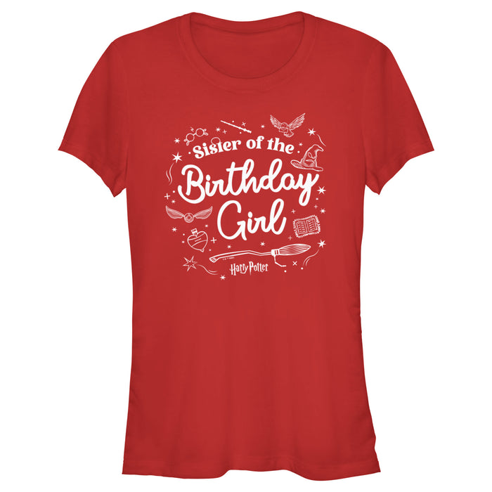 fifth sun Junior's Harry Potter Birthday Girl Sister T-Shirt