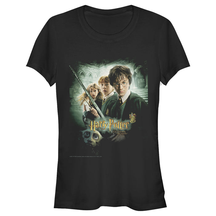 fifth sun Junior's Harry Potter Chamber of Secrets Poster T-Shirt