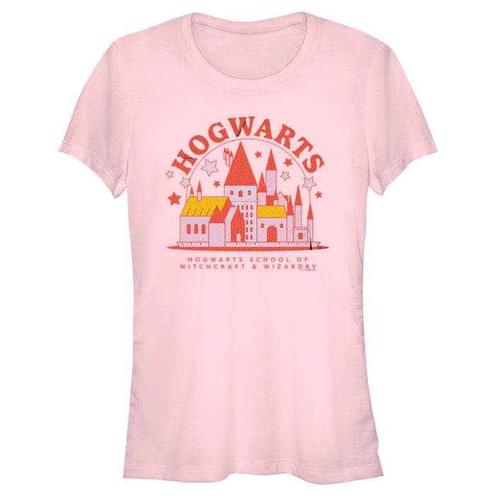 fifth sun Junior's Harry Potter Cute Starry Hogwarts T-Shirt