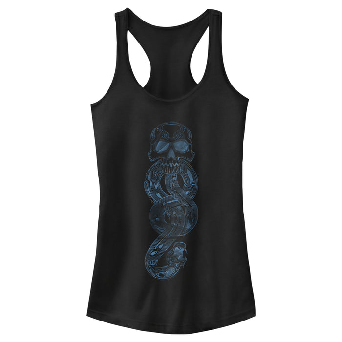 fifth sun Junior's Harry Potter Dark Mark Racerback Tank Top