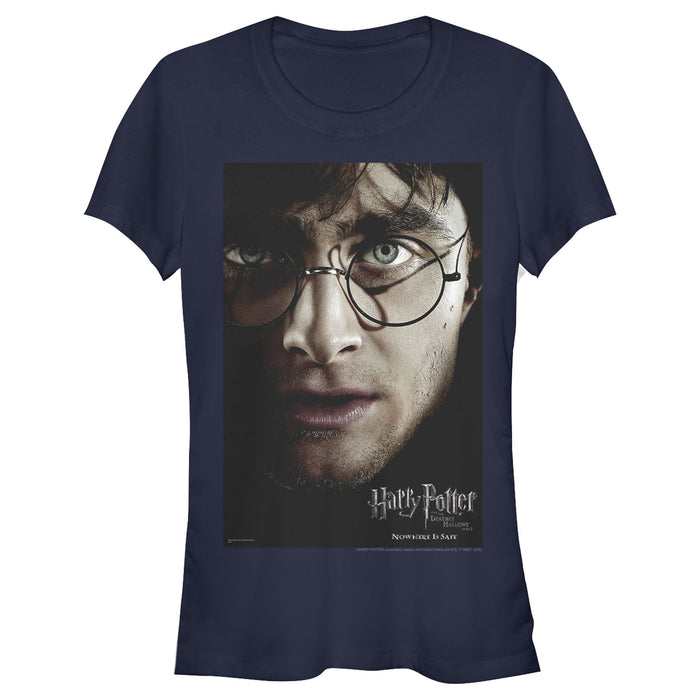 fifth sun Junior's Harry Potter Deathly Hallows Harry Character Poster T-Shirt