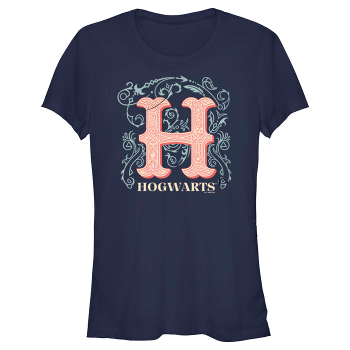 fifth sun Junior's Harry Potter Decorative Hogwarts Symbol T-Shirt