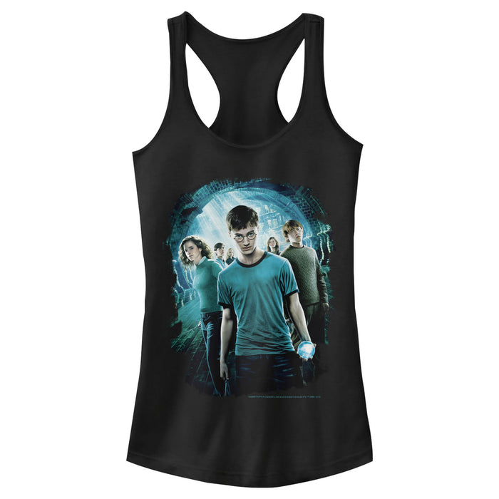 fifth sun Junior's Harry Potter Department of Mysteries Battle Racerback Tank Top