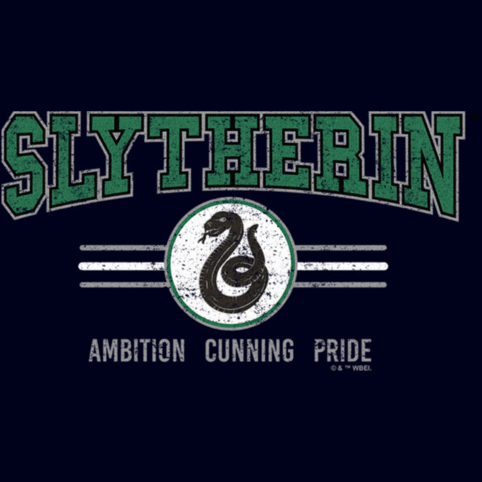 Fifth Sun Junior's Harry Potter Distressed Slytherin Traits T-Shirt