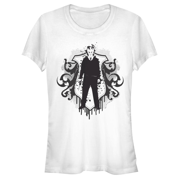 fifth sun Junior's Harry Potter Draco Malfoy Splatter Print T-Shirt