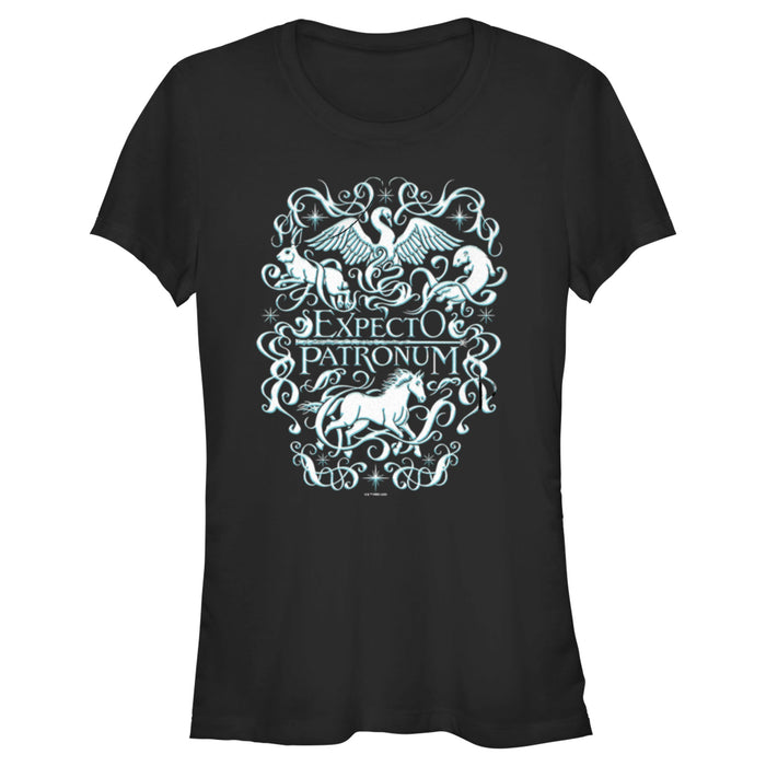 fifth sun Junior's Harry Potter Expecto Patronum Animals T-Shirt