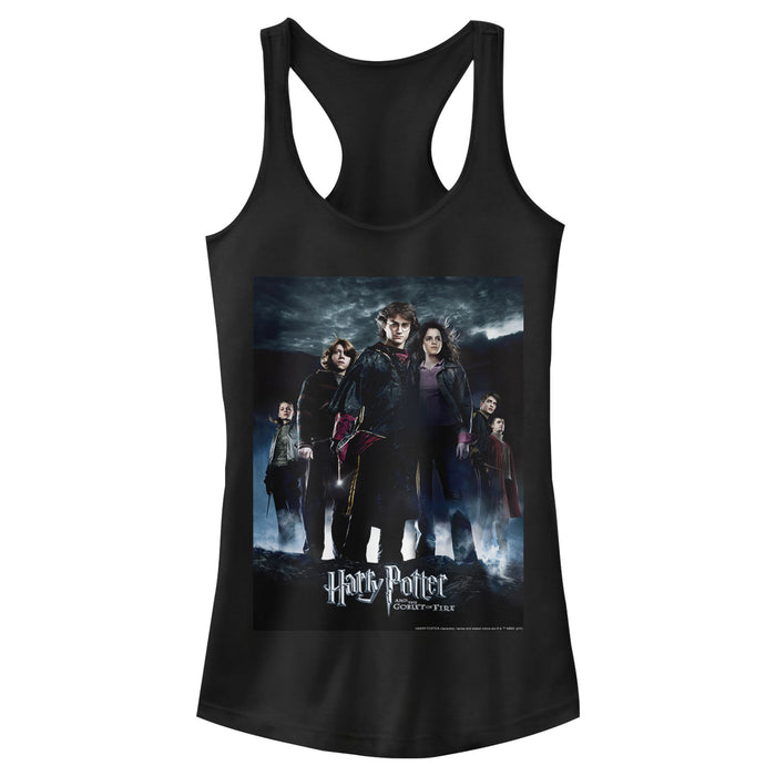 fifth sun Junior's Harry Potter Goblet of Fire Poster Racerback Tank Top