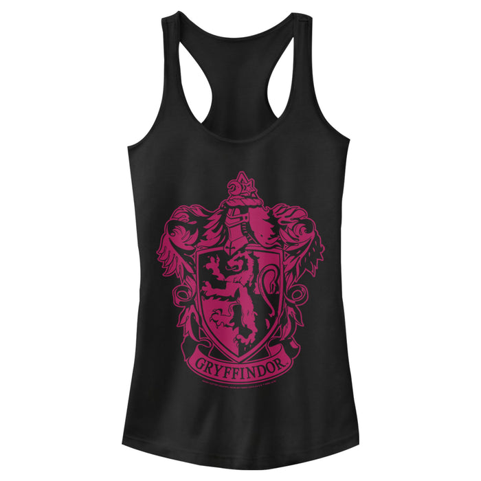fifth sun Junior's Harry Potter Gryffindor House Crest Racerback Tank Top