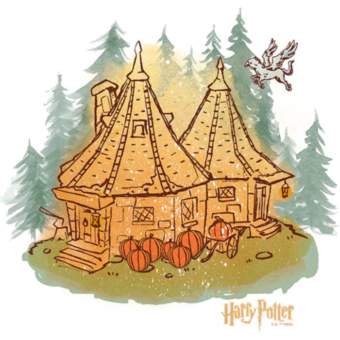 Fifth Sun Junior's Harry Potter Hagrid's Hut Fall T-Shirt