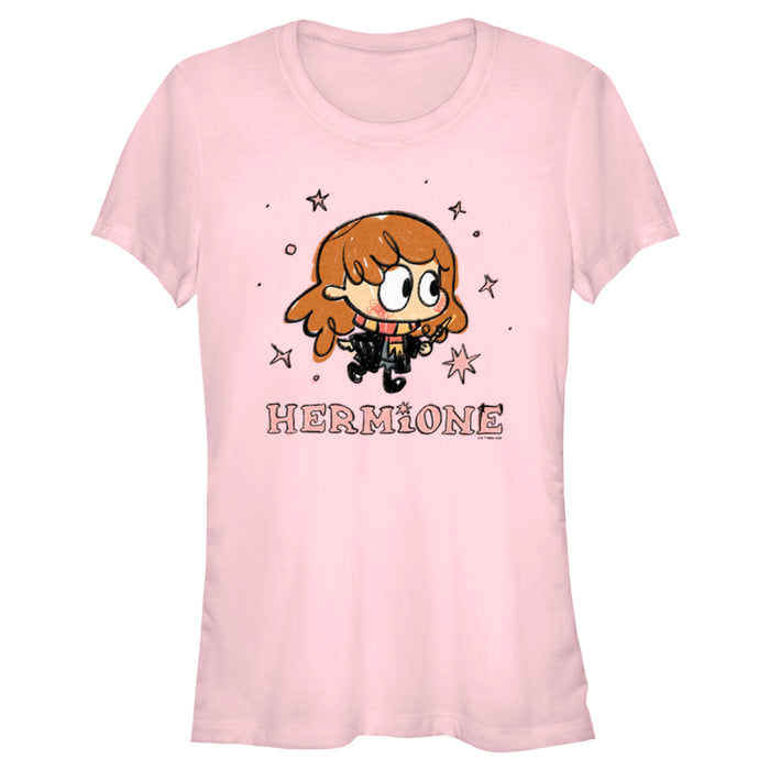 fifth sun Junior's Harry Potter Hermione Starry Cartoon T-Shirt