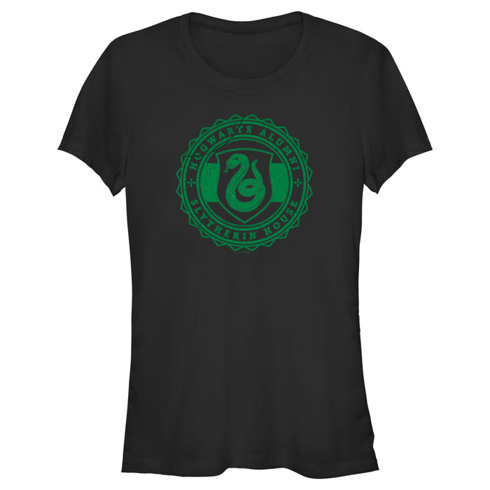 fifth sun Junior's Harry Potter Hogwarts Alumni Slytherin House T-Shirt