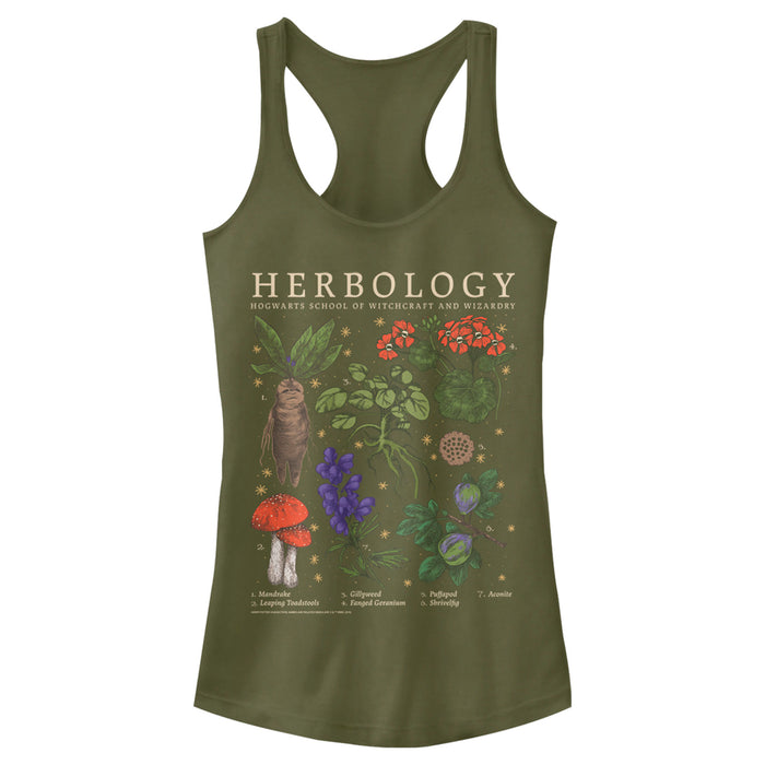 Fifth Sun Junior's Harry Potter Hogwarts Herbology Racerback Tank Top