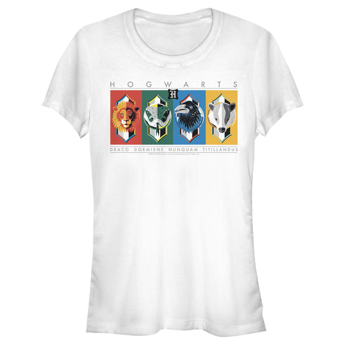 fifth sun Junior's Harry Potter Hogwarts House Mascots T-Shirt