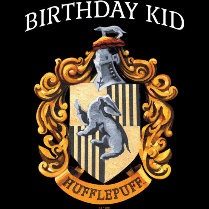 Fifth Sun Junior's Harry Potter Hufflepuff Birthday Kid T-Shirt