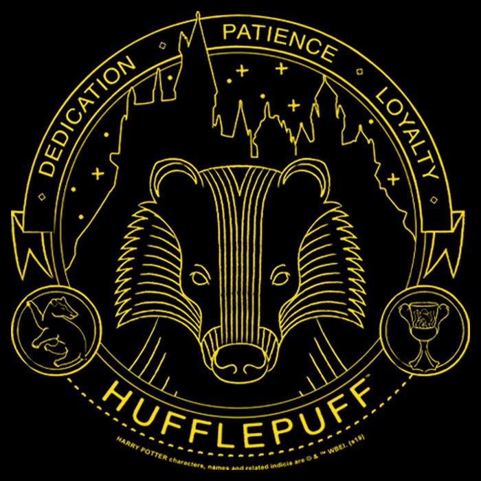 Fifth Sun Junior's Harry Potter Hufflepuff House Emblem T-Shirt