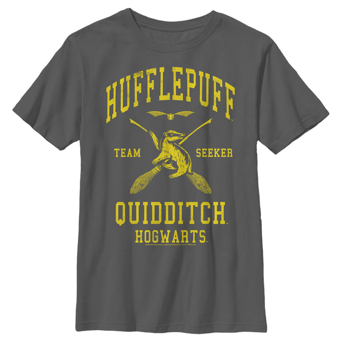 fifth sun Junior's Harry Potter Hufflepuff Quidditch Seeker Racerback Tank Top