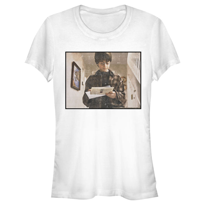 fifth sun Junior's Harry Potter Letter to Hogwarts Memory T-Shirt