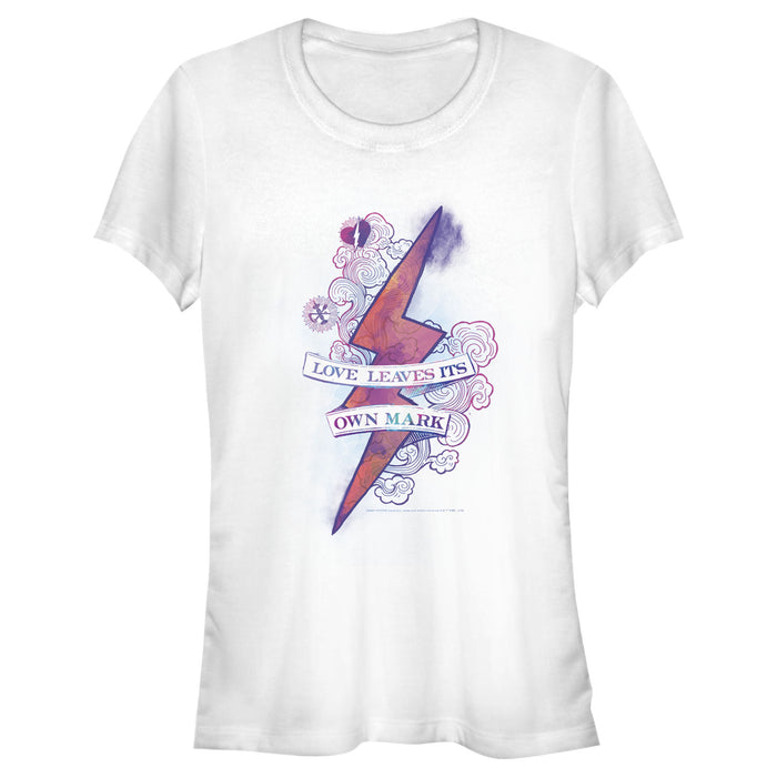 fifth sun Junior's Harry Potter Love Leaves Its Own Mark T-Shirt
