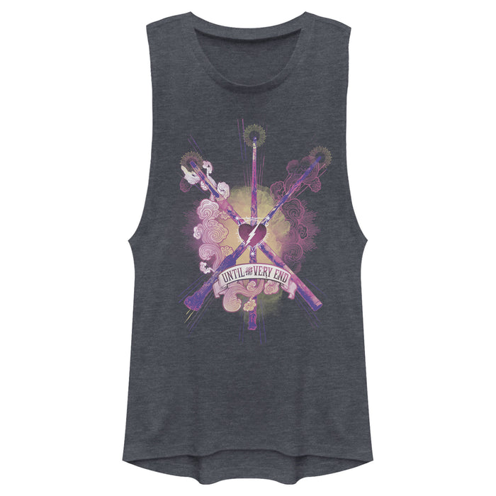 fifth sun Junior's Harry Potter Love Until End Magic Festival Muscle Tee