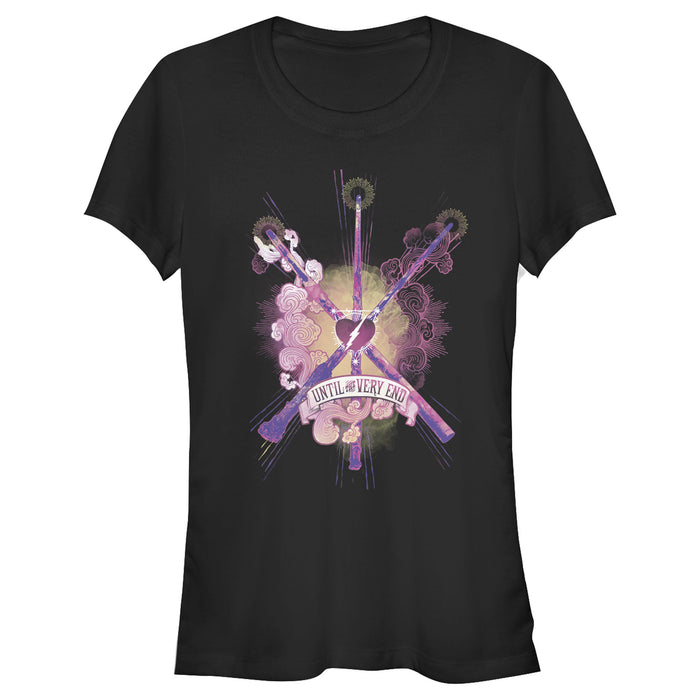 fifth sun Junior's Harry Potter Love Until End Magic T-Shirt