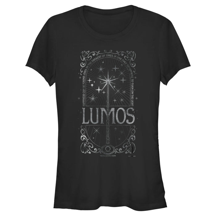 fifth sun Junior's Harry Potter Lumos Happiness Spell T-Shirt