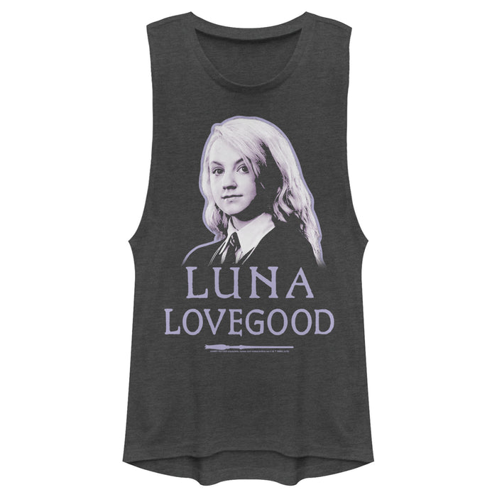 fifth sun Junior's Harry Potter Luna Lovegood Portrait Festival Muscle Tee
