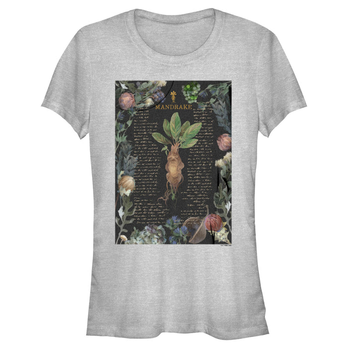 fifth sun Junior's Harry Potter Mandrake Root Recipe T-Shirt