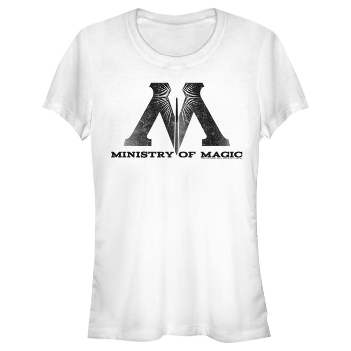 fifth sun Junior's Harry Potter Ministry Of Magic Logo T-Shirt