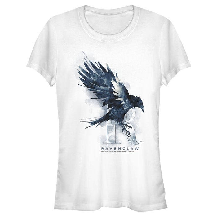 fifth sun Junior's Harry Potter Ravenclaw Bird Watercolor T-Shirt