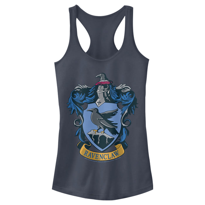 fifth sun Junior's Harry Potter Ravenclaw Crest Racerback Tank Top