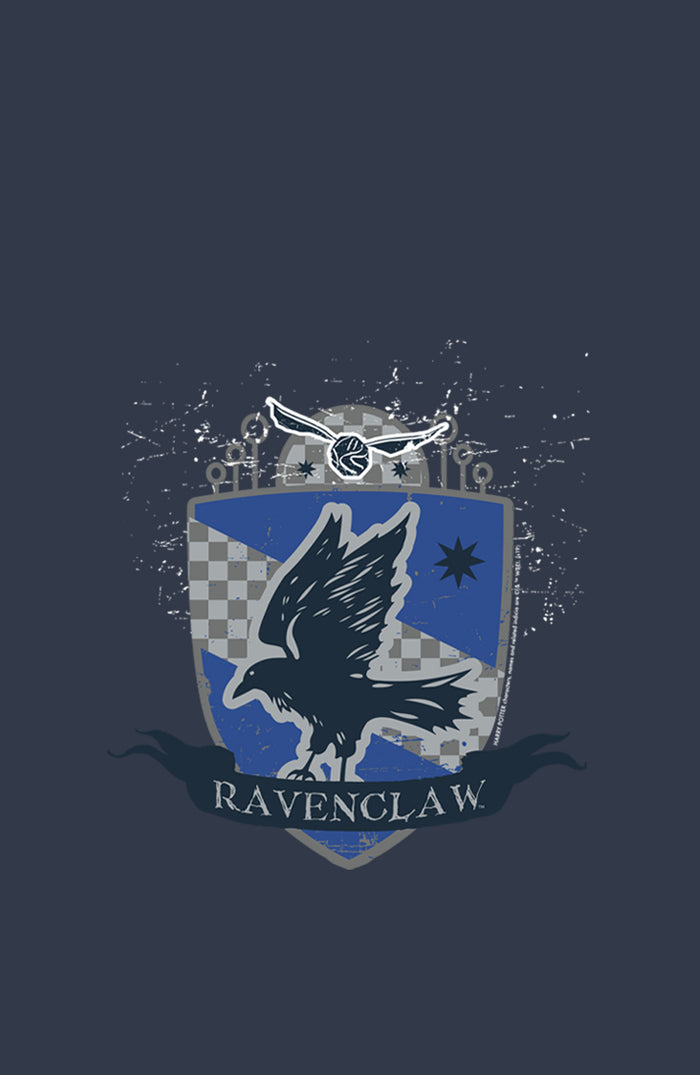 Fifth Sun Junior's Harry Potter Ravenclaw House Shield Racerback Tank Top