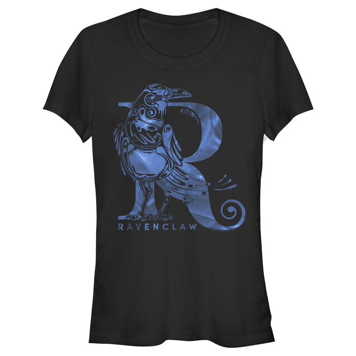fifth sun Junior's Harry Potter Ravenclaw R Logo T-Shirt