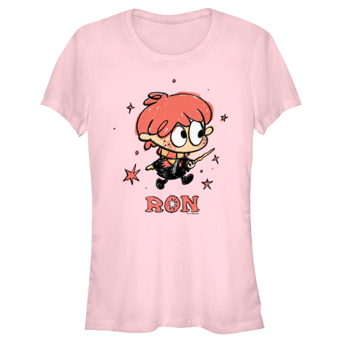 fifth sun Junior's Harry Potter Ron Starry Cartoon T-Shirt